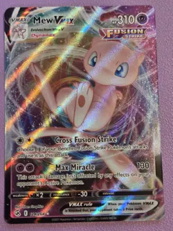 Mew VMAX 114/264 Pokemon Sword & Shield: Fusion Strike Pokemon TCG NM - Image 1