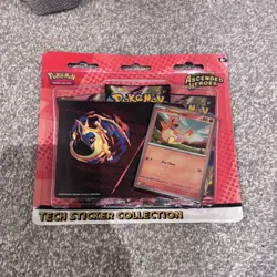 Pokemon TCG Mega Evolution Ascended Heroes Tech Sticker Collection - Image 1