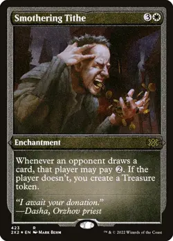 MTG - Smothering Tithe (Foil Etched) [Double Masters 2022] - Image 1