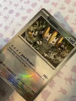 Regigigas 086/131 Prismatic Evolutions Master Ball Reverse Holo Pokemon Card NM - Image 3