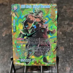 SS3 Broly Saiyan Berserker BT7-127 ISR Foil Dragon Ball Super Card Game | NM - Image 1