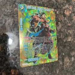 SS3 Broly Saiyan Berserker BT7-127 ISR Foil Dragon Ball Super Card Game | NM - Image 3