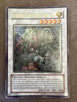 Cosmic Fortress Gol'Gar (UTR) CRMS-EN044 Crimson Crisis Unlimited LP - Image 1