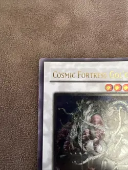 Cosmic Fortress Gol'Gar (UTR) CRMS-EN044 Crimson Crisis Unlimited LP - Image 2