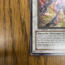 YuG Exploder Dragonwing 1st Edition RGBT-EN040 Ultimate Rare Raging Battle LP - Image 3