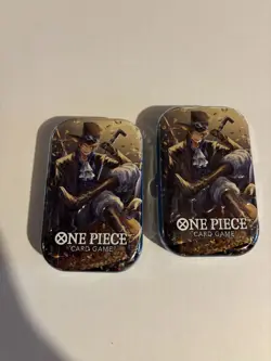 One Piece Tin Pack Set Vol 2 Factory Sealed 2 TIN LOT IN HAND Ready To Ship New - Image 1