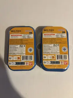 One Piece Tin Pack Set Vol 2 Factory Sealed 2 TIN LOT IN HAND Ready To Ship New - Image 2