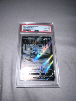 Pokemon Glaceon V Evolving Skies Full Alt Art #175 PSA 10 Gem Mint - Image 1