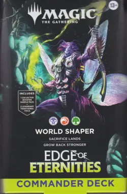 Magic the Gathering-Edge of Eternities Commander Deck - World Shaper SEALED - Image 1