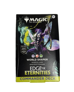 Magic: The Gathering Edge of Eternities World Shaper Commander Deck *SEALED NEW* - Image 1