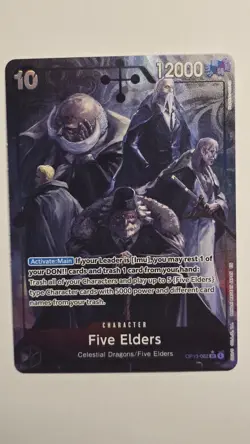 Five Elders Alt Art (OP13-082 SR) One Piece TCG (ENGLISH) - Image 1