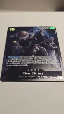Five Elders Alt Art (OP13-082 SR) One Piece TCG (ENGLISH) - Image 2