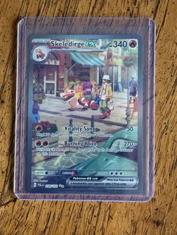Pokemon TCG Skeledirge EX 258/193 Special Illustration Rare Paldea Evolved NM - Image 1