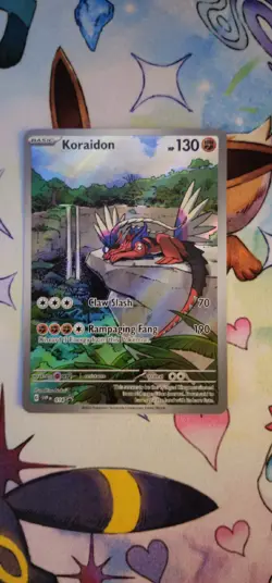 Pokemon Card Koraidon SVP EN 014 Black Star Promo Scarlet and Violet NM - Image 1