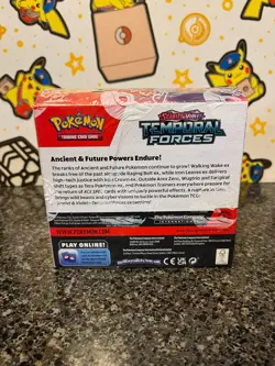 Pokemon TCG - Scarlet and Violet Temporal Forces Booster Box - Sealed - Image 3