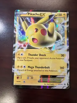 Pikachu EX Holo Black Star Promo XY174 NM - Image 1