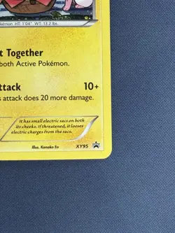 Pokemon Pikachu TCG XY95 XY Black Star Promo Holo Card HP - Image 5