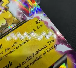 Pokemon TCG Pikachu EX XY84 Black Star Promo Holo Card - Image 4