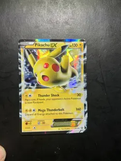 Pikachu EX - XY174 Black Star Promo - Pokemon TCG - Image 1