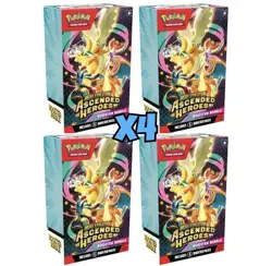 PREORDER Pokemon TCG Mega Evolution Ascended Heroes Booster Bundle 6 packs x 4 - Image 1