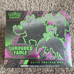 Pokemon TCG Scarlet & Violet Shrouded Fable Elite Trainer Box ETB Sealed - Image 1