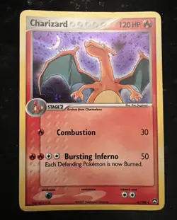 Pokemon Card Charizard 6/108 Ex Power Keepers 2007 Holo Rare - Image 2