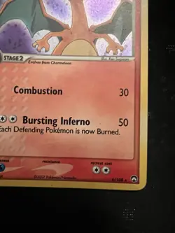 Pokemon Card Charizard 6/108 Ex Power Keepers 2007 Holo Rare - Image 5