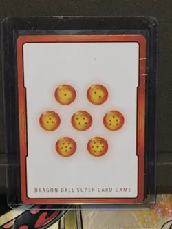 Dragon Ball Fusion World Card Gogeta Energy Marker Promo Prize Gold E-21 - Image 2