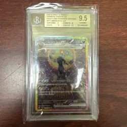 Pokemon Card Beckett 9.5 Umbreon ex 217/187 Sv8a: Terastal Fest Ex Holo Japanese - Image 1
