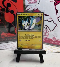 Pokemon Scarlet & Violet Promos Pachirisu #158 Black Star Promo Pokemon TCG NM - Image 1