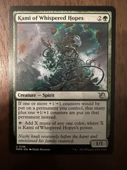 Kami of Whispered Hopes : MTG / March of the Machine #0196 / NM - Image 1