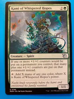 MTG 1x Kami of Whispered Hopes 196 March of the Machine Magic Gathering x1 NM - Image 1