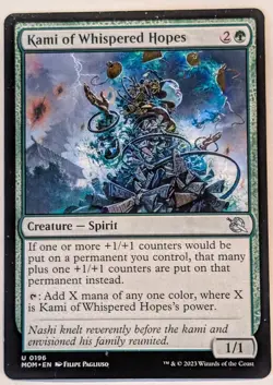 Kami of Whispered Hopes #196 (NM) March of the Machine MOM mtg Magic - Image 1
