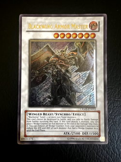 Blackwing Armor Master (UTR) CRMS-EN041 Crimson Crisis-Unlimited Edition NP - Image 1