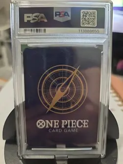 2024 ONE PIECE OP08 EN S-SNAKE #112 Psa 9 - Image 2