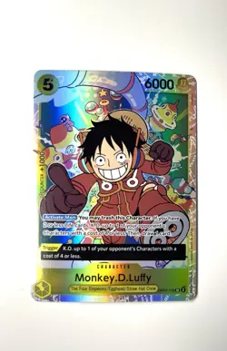 Monkey.D.Luffy OP07-109 SR Super Rare ONE PIECE 500 Years in the Future ENGLISH - Image 1