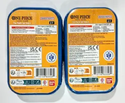 One Piece TCG CCG Sabo Tin Pack Vol 2 Factory Sealed LOT OF 2 English OP-13 New - Image 2