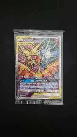 Pokemon TCG Moltres & Zapdos & Articuno SM210 Promo Card Sealed - Image 1