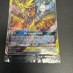 Moltres & Zapdos & Articuno GX SM210 - SEALED Black Star PROMO Pokemon TCG Card - Image 3