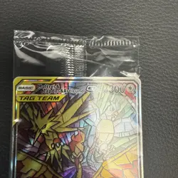 Moltres & Zapdos & Articuno GX SM210 - SEALED Black Star PROMO Pokemon TCG Card - Image 4