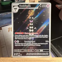 Gothitelle 211 Black Bolt & White Flare Black Star Promo Rare Pokemon TCG MINT - Image 1