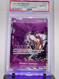 Hitokiri Kamazo (Winner Pack 2025 Vol. 1) OP06-076 One Piece Promotion Card Foil - Image 1