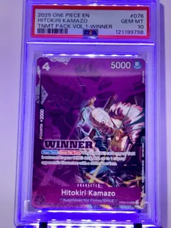 Hitokiri Kamazo (Winner Pack 2025 Vol. 1) OP06-076 One Piece Promotion Card Foil - Image 2