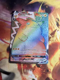Pokemon Pikachu VMAX 188/185 Vivid Voltage 2020 Secret Rainbow Rare Card TCG - Image 4