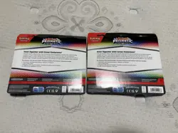 Pokemon TCG Scarlet Violet Prismatic Evolutions Tech Sticker Collection Lot of 2 - Image 2