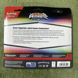 Pokemon TCG Scarlet Violet Prismatic Evolutions Tech Sticker Collection Leafeon - Image 4