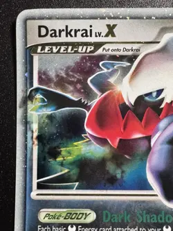 Darkrai LV.X 104/106 D&P Great Encounters Pokemon Card Holo Foil Rare MP - Image 3