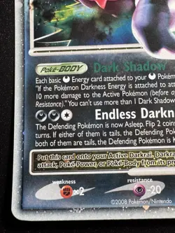 Darkrai LV.X 104/106 D&P Great Encounters Pokemon Card Holo Foil Rare MP - Image 5