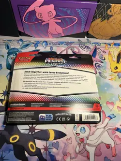 Pokemon TCG Scarlet Violet Prismatic Evolutions Tech Sticker Collection Glaceon - Image 2