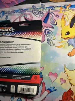 Pokemon TCG Scarlet Violet Prismatic Evolutions Tech Sticker Collection Glaceon - Image 3